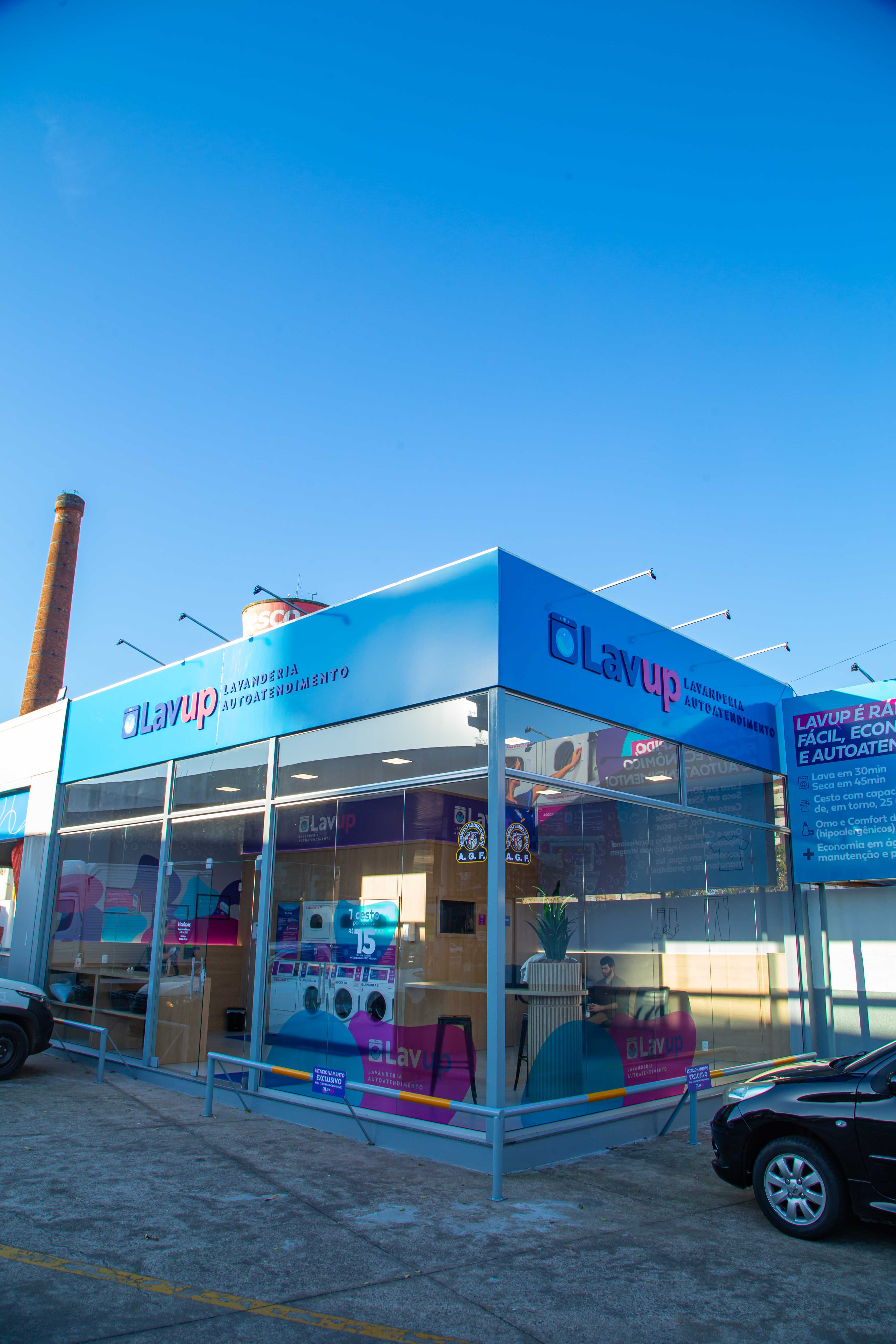 Fachada Lavup Autoatendimento